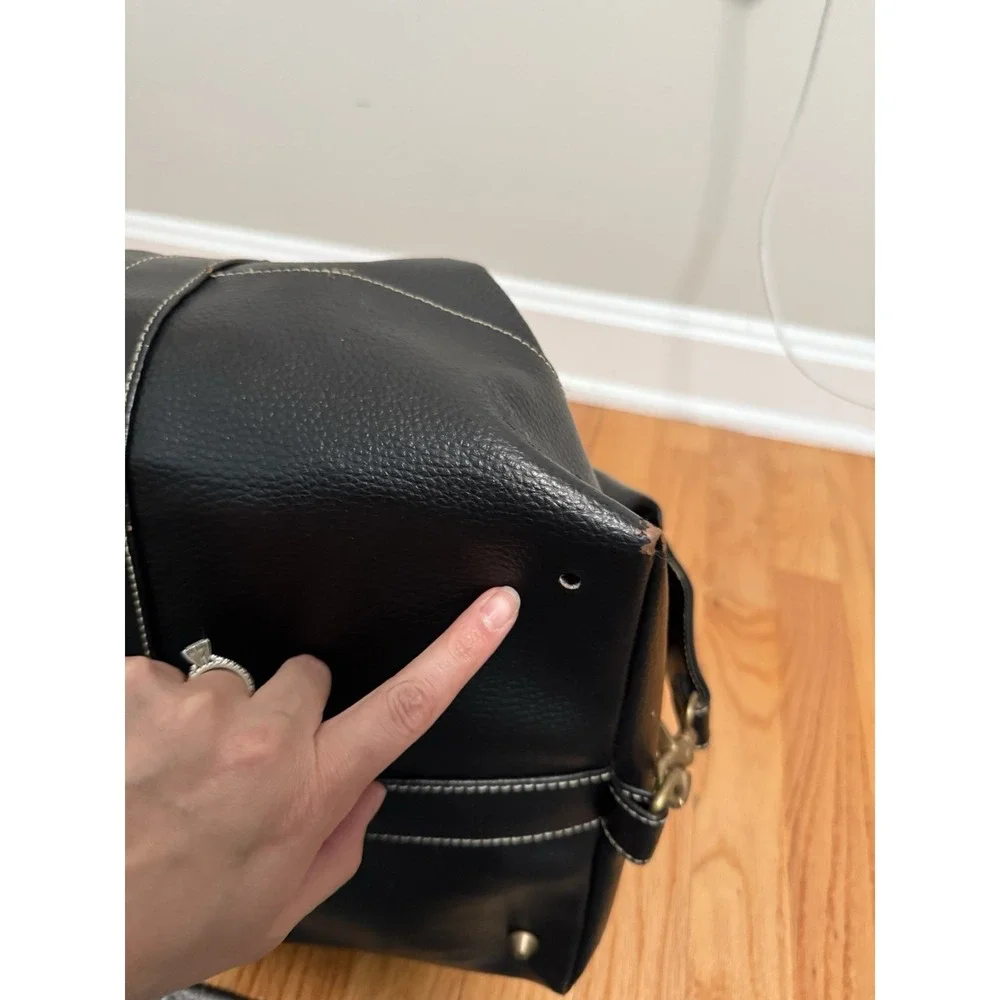 Barrington Leather Duffle Tour Championship By Coca-Cola Black Golf Travel
